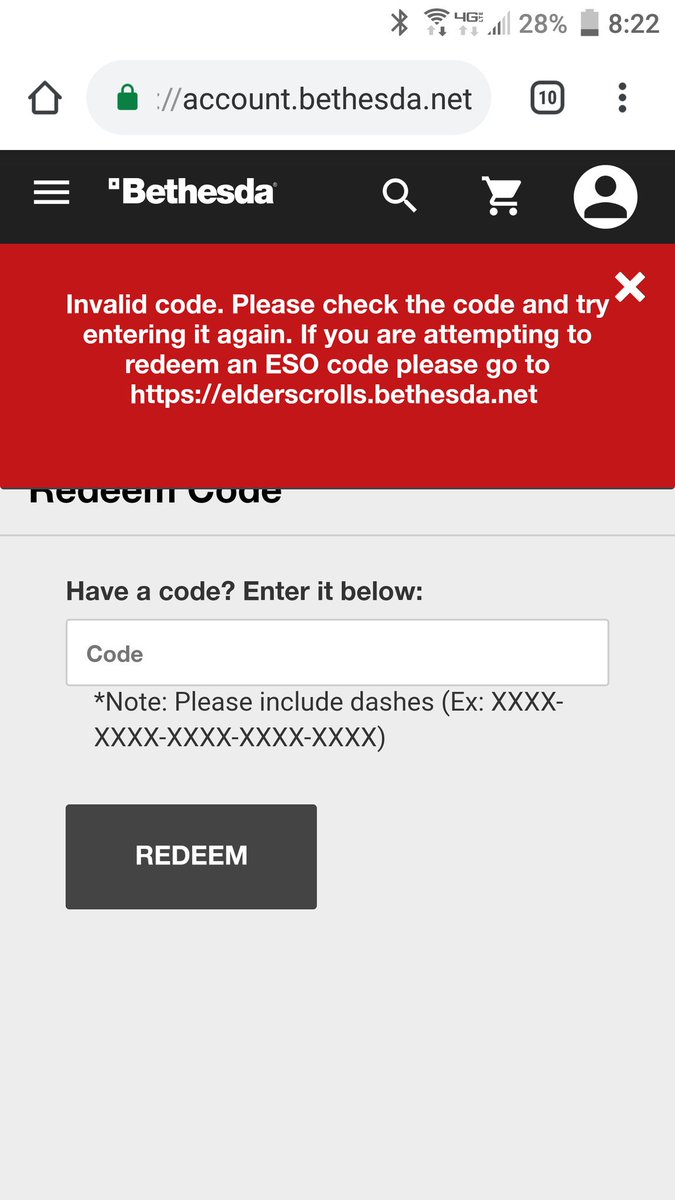 Andy Cane Why Would I Get An Invalid Code I Ve Been Reentering The Code For The Past Minutes