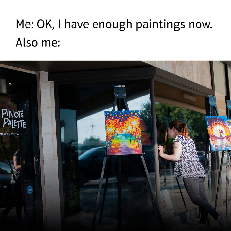 PinotRedBank's tweet image. #pinotspalette #paintparty #paintnight #art