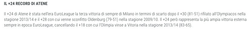 A quanto pare il +28 vs Barcellona (Top 16 2013-214 , 91 - 63; 24p 7r 6a di Alessandro Gentile) va rimosso dalla memoria collettiva… #CorrendoCorrendo
olimpiamilano.com/olimpia-notte-…