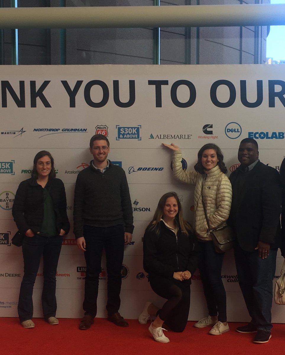 AlbemarleCorp's tweet photo. Our Talent Acquisition team attended the @SWEtalk conference in Minneapolis! We were a proud sponsor of #SWE18 as part of our initiative to identify & cultivate relationships with top talent among female engineers. #BreakingBoundaries #UnlockYourPotential https://t.co/uNW0NC0vll