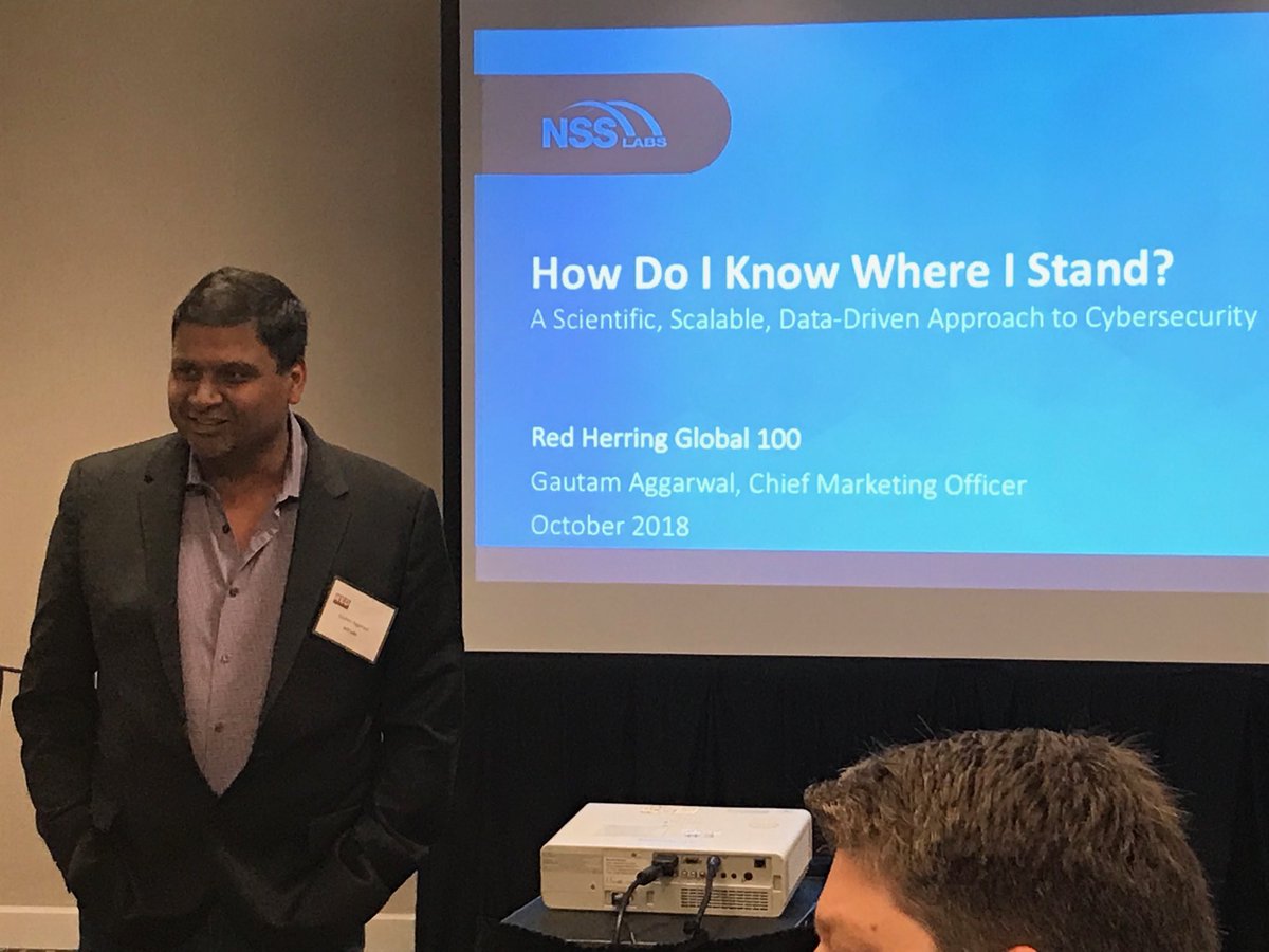 jessjohannes's tweet photo. .@nsslabs CMO @gautamaggarwal engaging the crowd at @digitalherring #redherring100 #cybersecurity https://t.co/rexAGwo5Dt