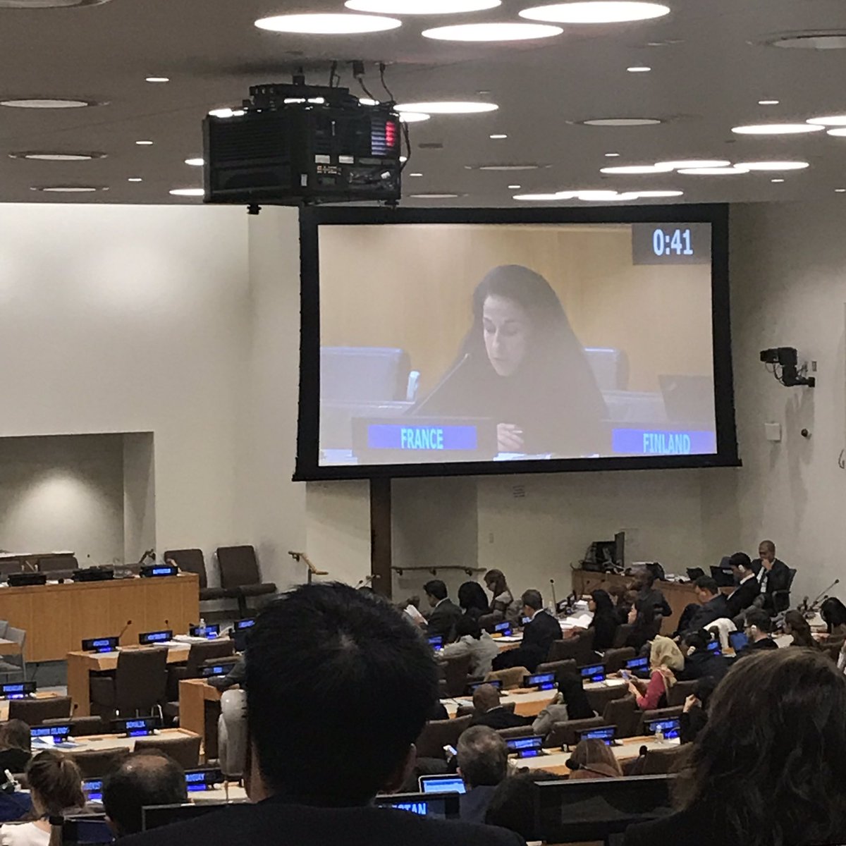 .<a href="/FranceONU/">La France à l'ONU 🇫🇷🇺🇳</a> calls for release of <a href="/Reuters/">Reuters</a> journalists #WaLone and #KyawSoeOo, sentenced to 7 years in prison for reporting crimes against humanity. Important <a href="/OICatUN/">OIC at UN</a> resolution at #UNGA73 reiterates that point.