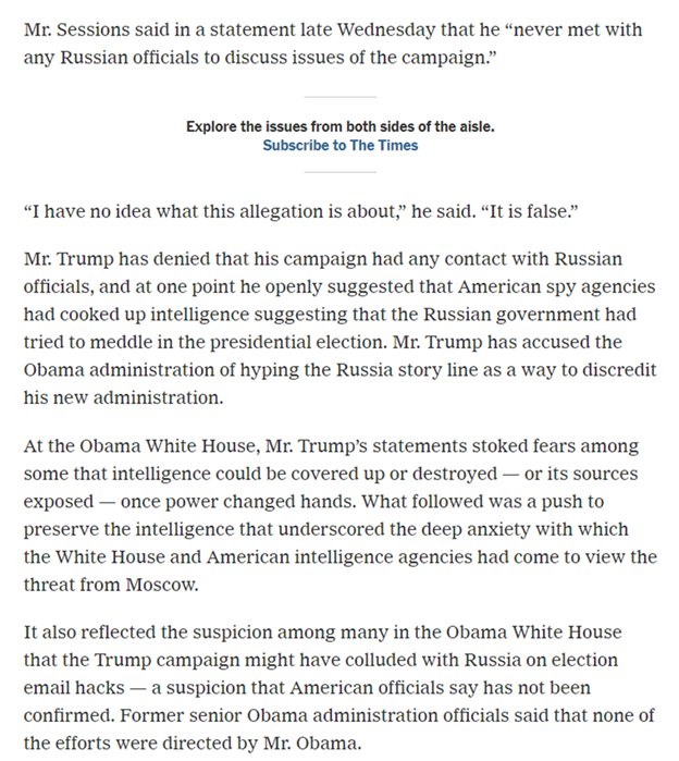 54)They also use it to take shots at Attorney General Jeff Sessions, part of an effort to get him recused from the case. He recuses from the case the next day 3/2/17. But the Republicans go on the offensive.