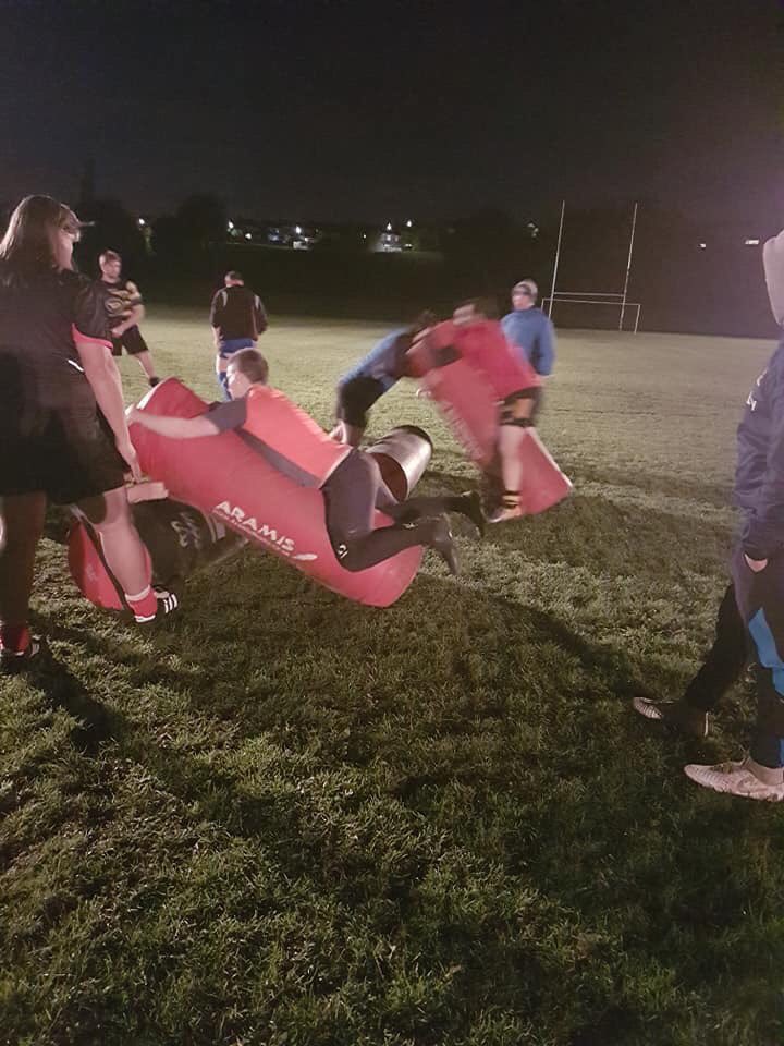 Good training session from the boys this evening, as they were pushed through their paces after a poor performance Saturday! We go again Thursday! #F4L #Fraith4life