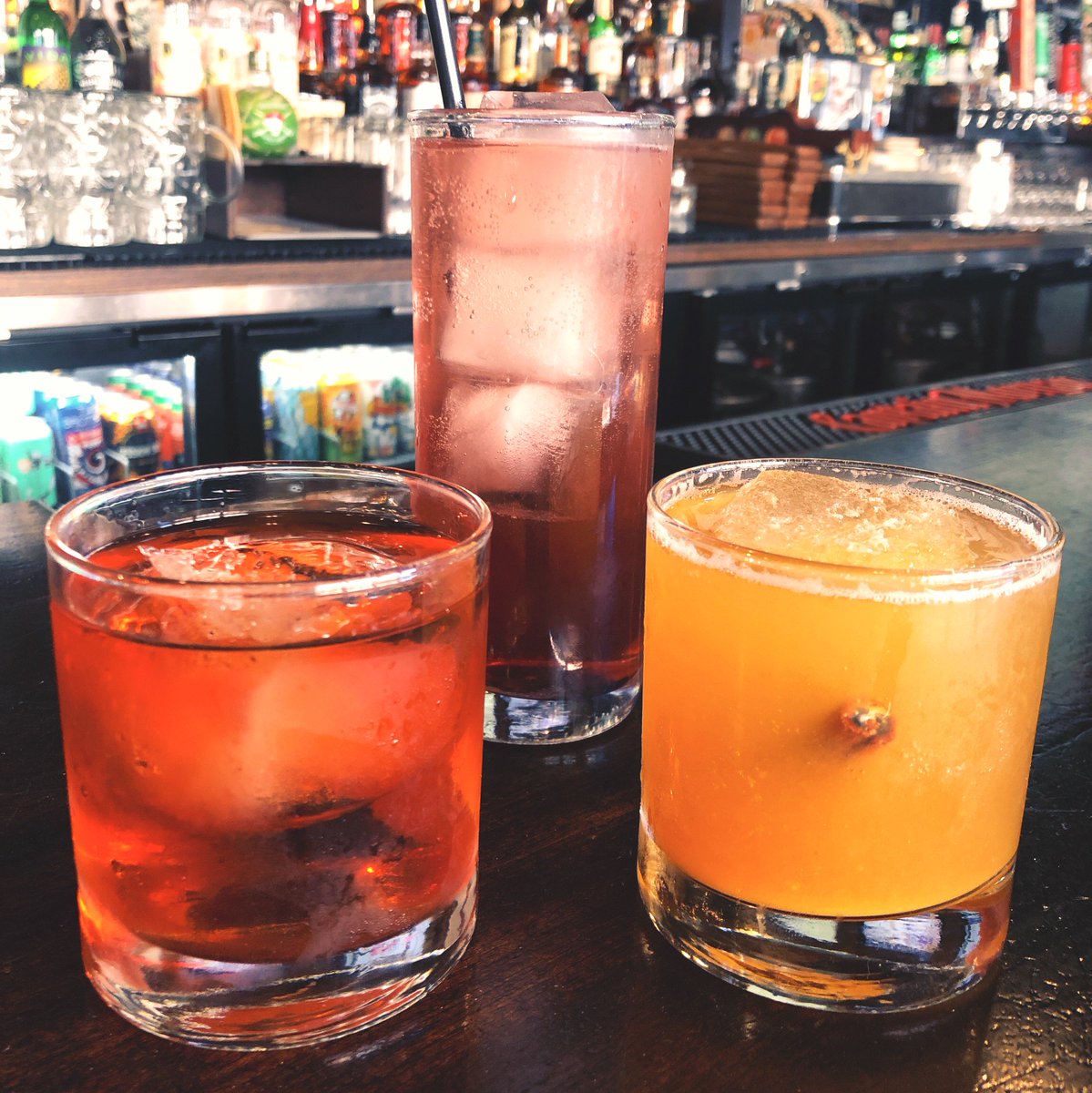 thtlogan's tweet image. Tonight we’re launching a handful of spooky cocktails that will be available until Halloween. Are you going with the Apple cider cocktail or the pumpkin purée one?  #spookycocktails #halloweeninspired #vampireweakness #jackslantern #logansquarecocktails