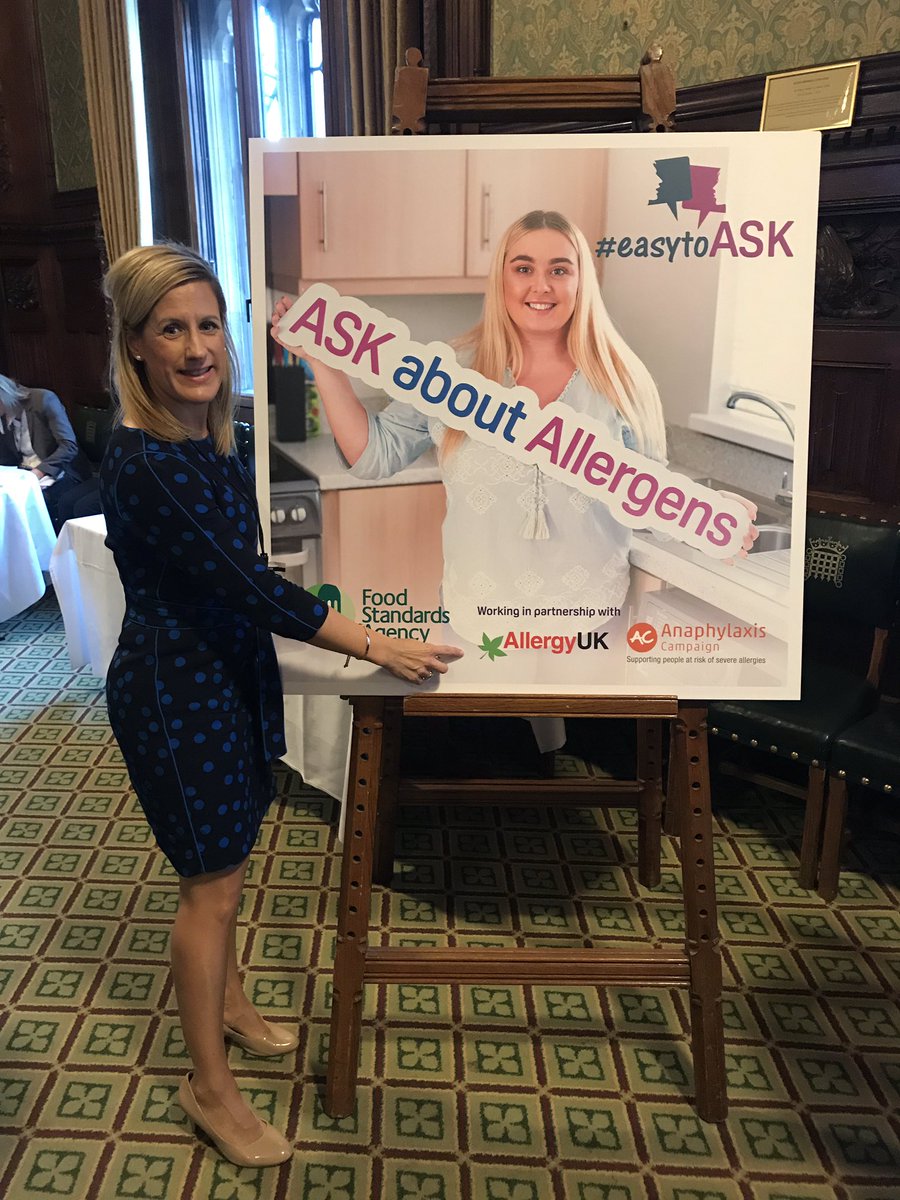 FSA Parliamentary Reception. Food allergy dominating the conversation and high on the political agenda <a href="/hollyshaw80/">Holly shaw</a>  <a href="/AllergyUK1/">Allergy UK</a> #foodallergy #foodpolicy #allergenfree