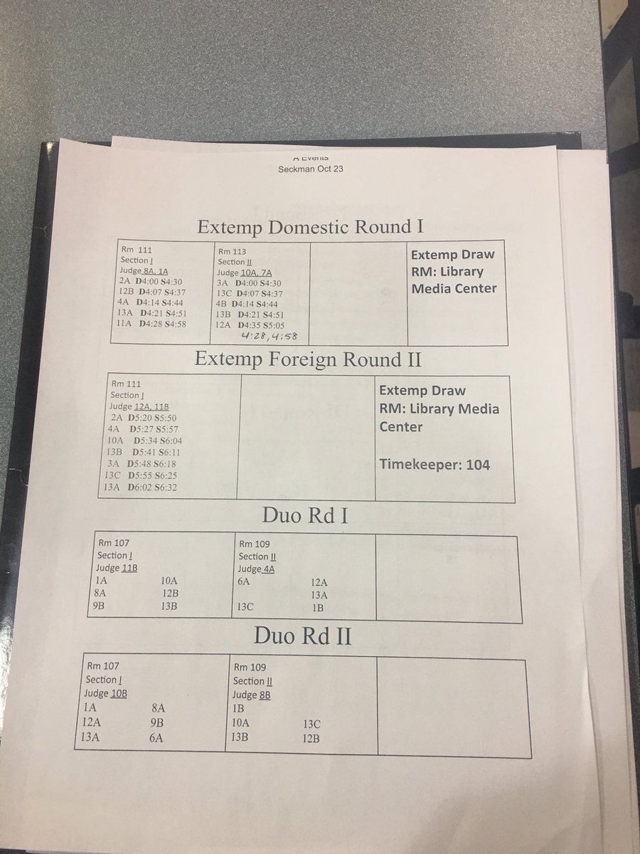 SpeechSeckman's tweet photo. here’s updated schedule for the night! https://t.co/Eqeiw4roEG