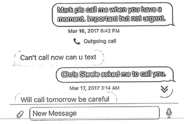 65) Following Comey's stand down order, Warner's efforts settle on arranging a private talk with Chris Steele, author of the Trump dossier. Who also worked for Deripaska to influence the US government!
