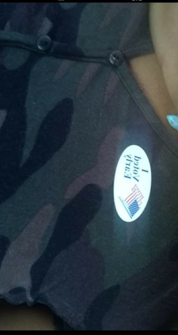 VOTED EARLY!!!...WOOT WOOT!!! https://t.co/LtIiGQVgvB