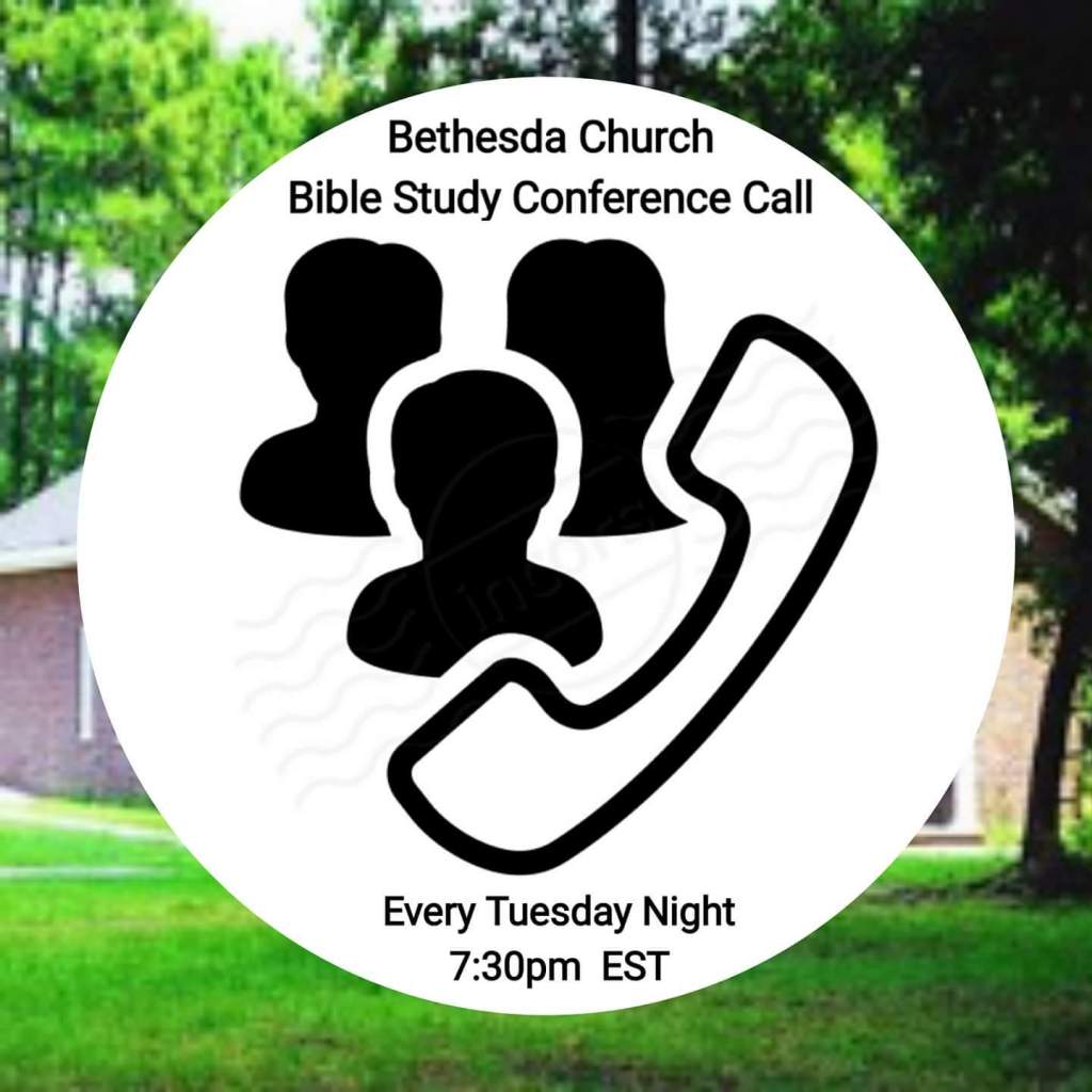 Bethesda_SC's tweet photo. Bible Study Conference Call Tonight 10-23-18 https://t.co/F8awDfYtJB https://t.co/4sU5GjIW9k