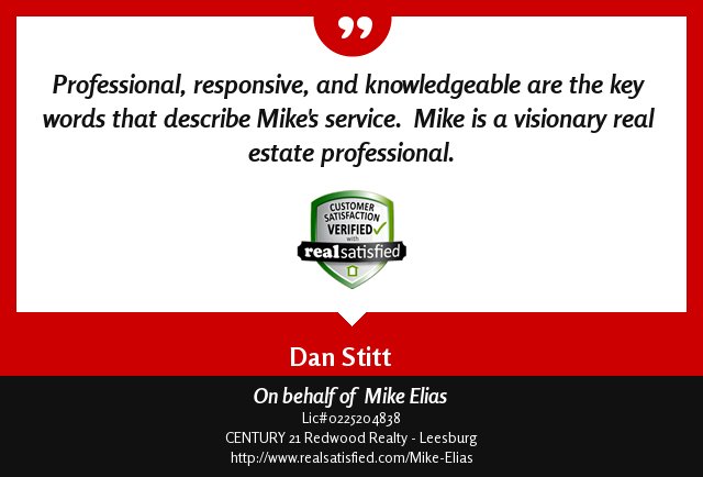 Pardon me while I do a little happy dance. :) realsatisfied.com/Mike-Elias via @realsatisfied