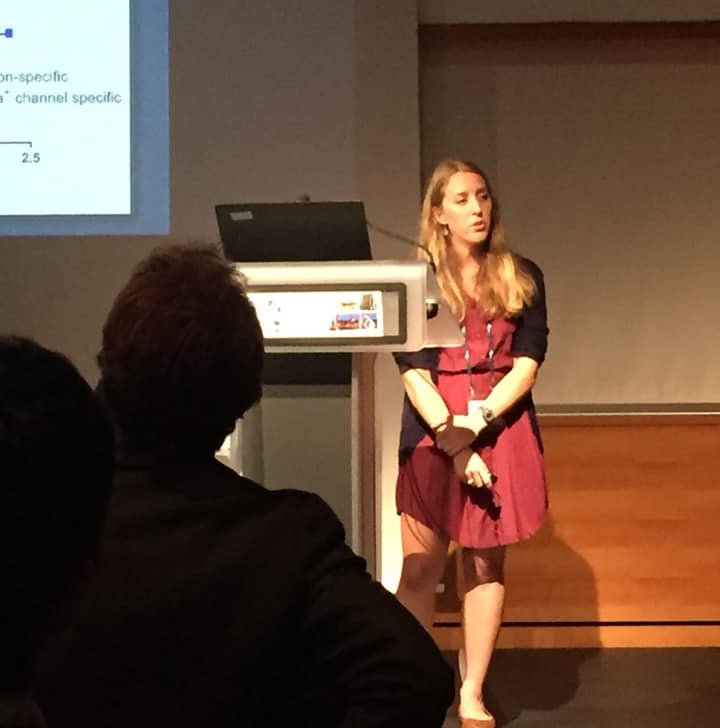 disealab's tweet photo. PhD student Jesse Gwinn presenting at the International Conference for Harful Algae taking place this week in Nantes, France. Jesse is a student of Dr. Alison Robertson's. #dislresearch #updisl #discoverdisl #dislexperience https://t.co/TgNGTWj1HK https://t.co/ymYB4tR98m