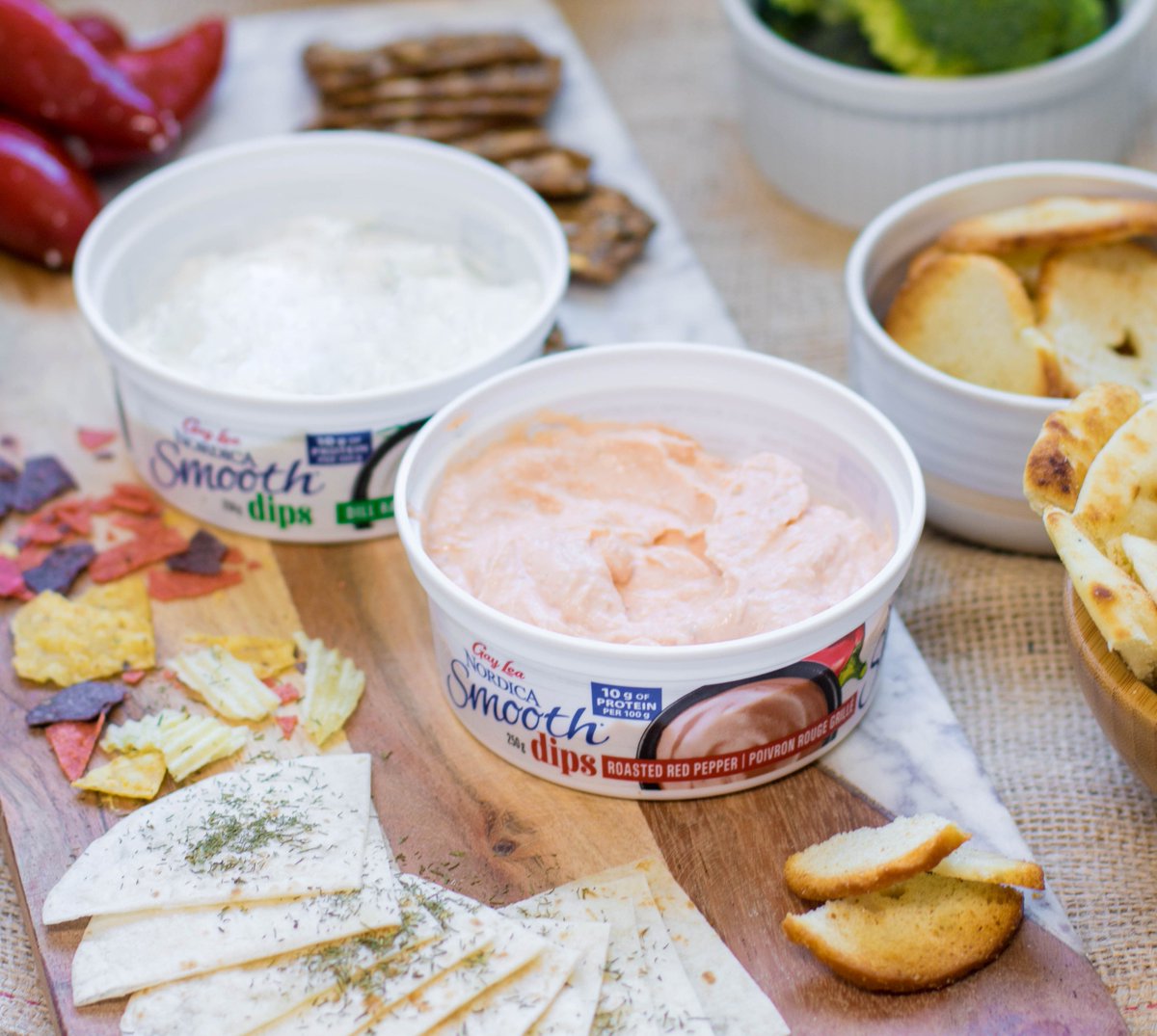 GayLeaFoodsCoop's tweet image. This just in... Nordica Smooth Dips has WON a @CFIGFCEI Grocery Innovations Canada Award for "Best Condiment, Spread, or Sauce"! Learn more about Nordica Dips here: gaylea.com/dip-freely or find us at booth #1118. #gicshow18