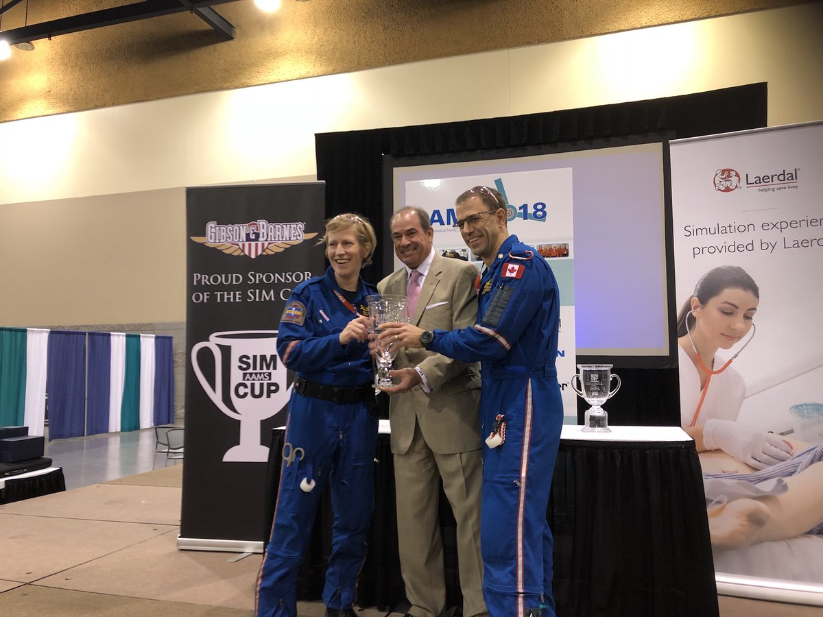 STARS11 sim team wins 1st place at AMTC2018 simcup in Phoenix Az. Congratulations Matt and Jenny. This is so well deserved!!!!  Proud of you. 
#starsairambulance #amtc2018