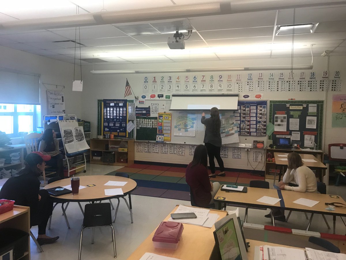 KeelyKrueger's tweet photo. Great learning happening today across @WoodstockD200! small group literacy options, new literacy assessments, and our kindergarten tchrs presenting to our 1st and 2nd tchrs! https://t.co/YClPRZds9w