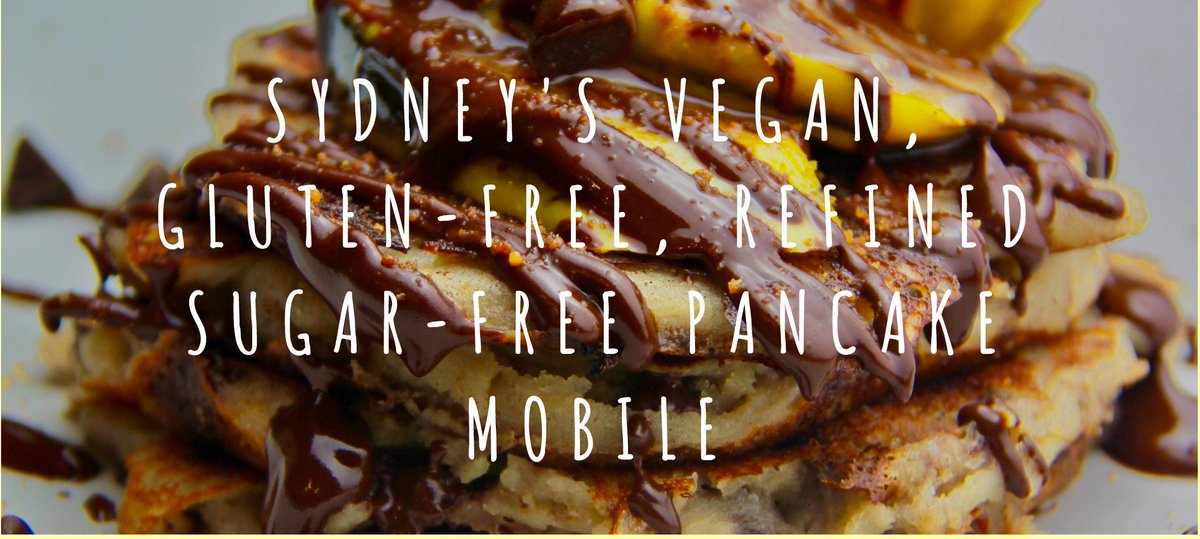 CFFSydney's tweet photo. Vegan? Celiac? Health-nut? Jessy&amp;co. has breakfast (and lunch, and dessert) covered with Sydney's most conscious pancakes. Our fluffy, gooey, yummy hot cakes are free of cruelty, gluten, refined sugar and much more. Yum! Get in quick - these will go fast! https://t.co/zDJlH5CKye