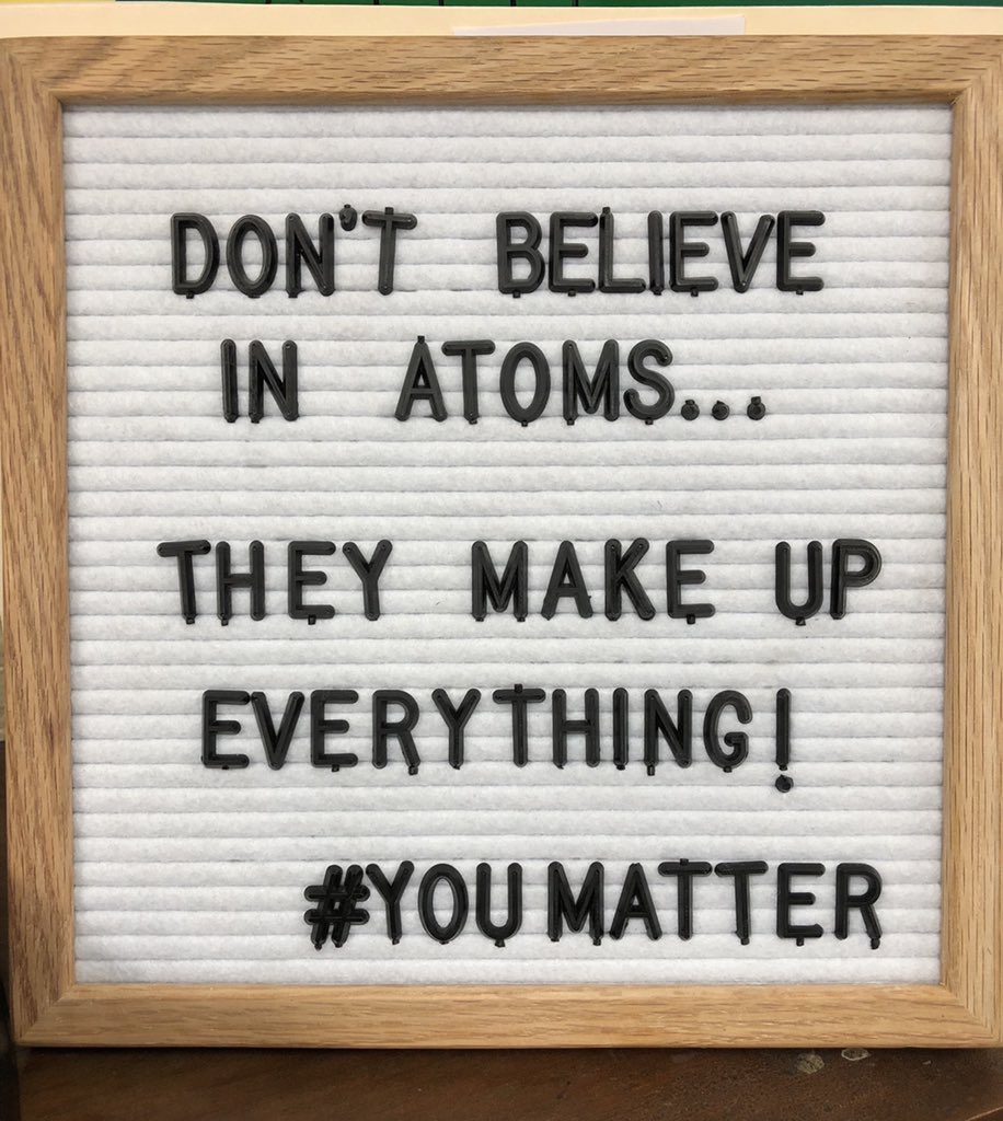 Mr_Posada_'s tweet photo. New unit means new look. One of my favorite sciences.. chemistry! @Hambrick_Hawks #Allin4Aldine #NewUnitWhoDis #Chemistry #YouMatter https://t.co/woQMrP1eu5