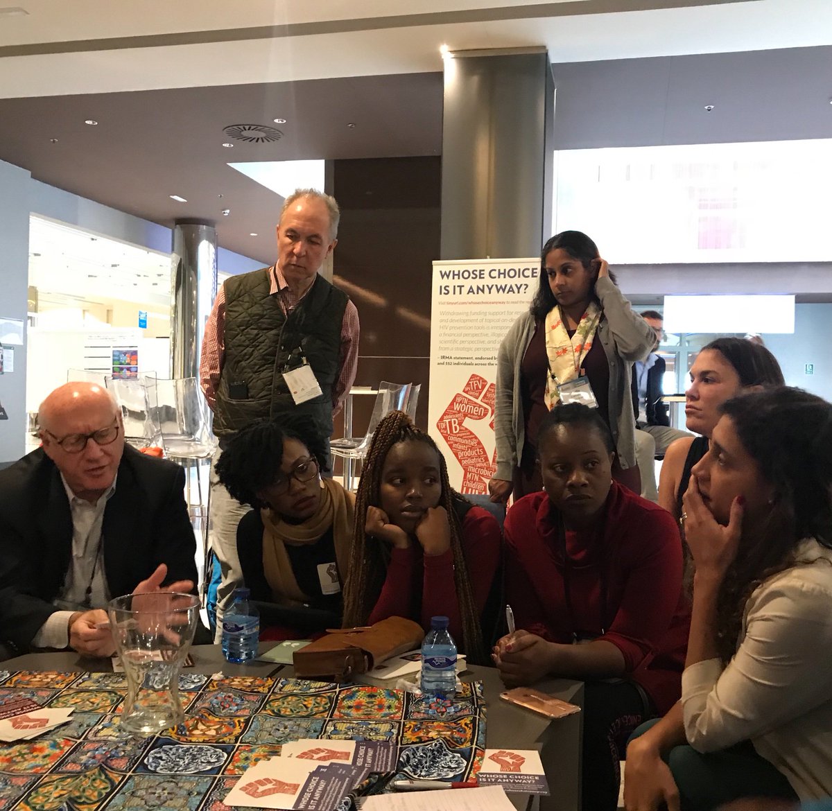 More... #HIVprevention research advocates met with <a href="/HIVptn/">HPTN</a> leaders at #HIVR4P2018 today to push for research agenda that includes user controlled, short acting, non systemic products. #ourpreventionchoices  <a href="/HIVR4Px/">HIVR4P</a> <a href="/HIVpxresearch/">AVAC</a> <a href="/HIVMTN/">MTN</a> Read our report tinyurl.com/whosechoiceany…