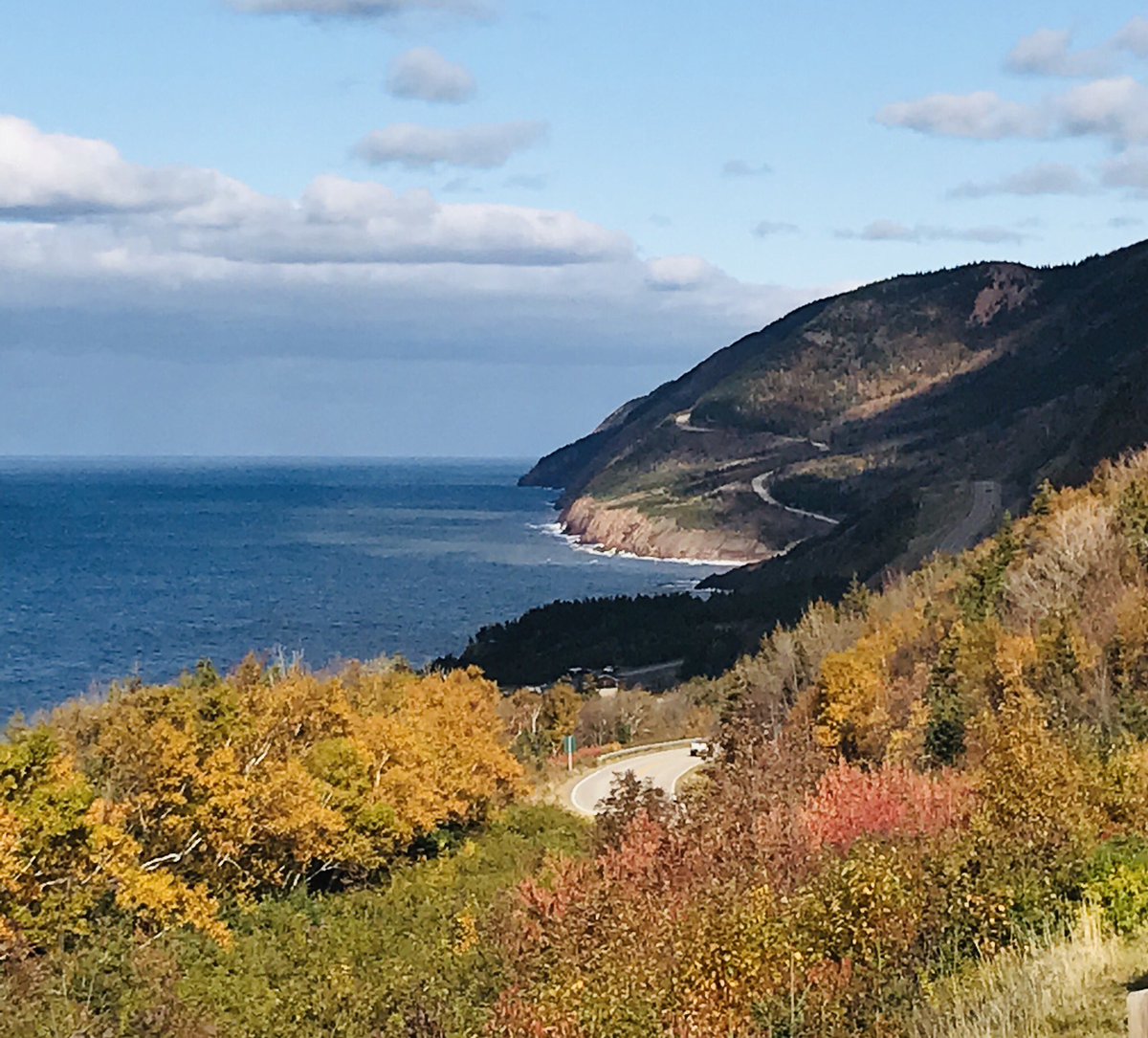 #CabotTrail never ceases to amaze #exploreCB @VisitNovaScotia #autumnColour