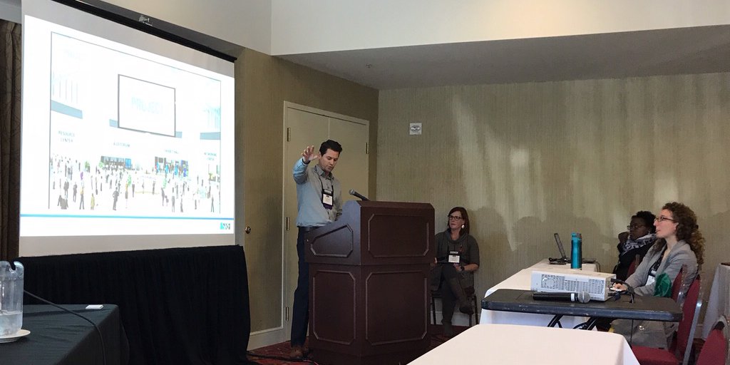 SmartCommentInc's tweet image. Excited to have our own @timmullenhere in #Pittsburgh today speaking at @RailVolution about the role of #technology in #publicengagement. Great panel of #planning & #communications professionals moderated by @deemingkehe of @oregonmetro. #Railvolution #transit #mobility @CityPGH