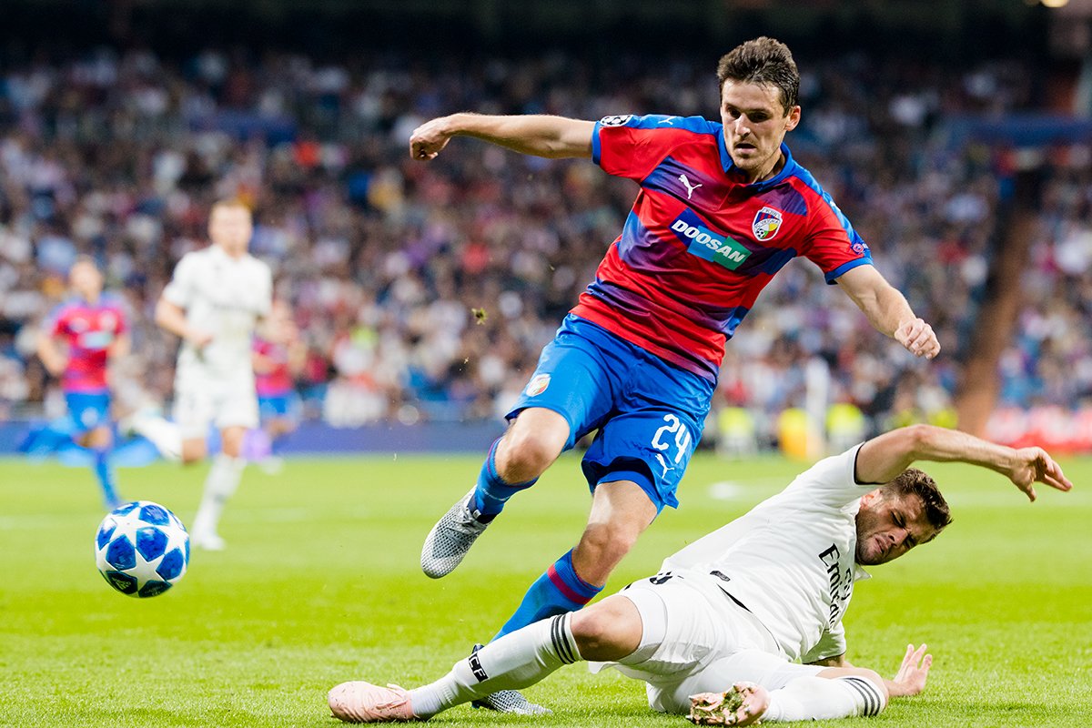 fcviktorkaplzen's tweet photo. Milan Havel: „Dojmy po zápase jsou smíšené, měli jsme velké množství šancí, což možná nikdo ani nečekal. Škoda, že jsme nepřidali ještě druhou branku.“

#fcvp #UCL #RMFCVP https://t.co/xVdYH4uYJN