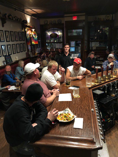 It's Trivia season at the pub...Wednesday nights at 7pm..Question master Sam is now in full flow...