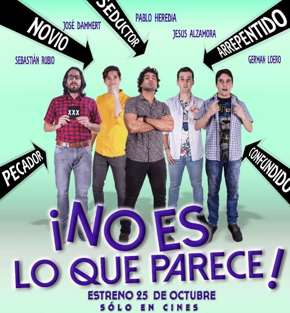 RT! La película, #NoEsLoQueParece ESTRENO 25 de Octubre a nivel nacional - Sólo en cines.
#PresenciaCulturalOf #CinePeruano