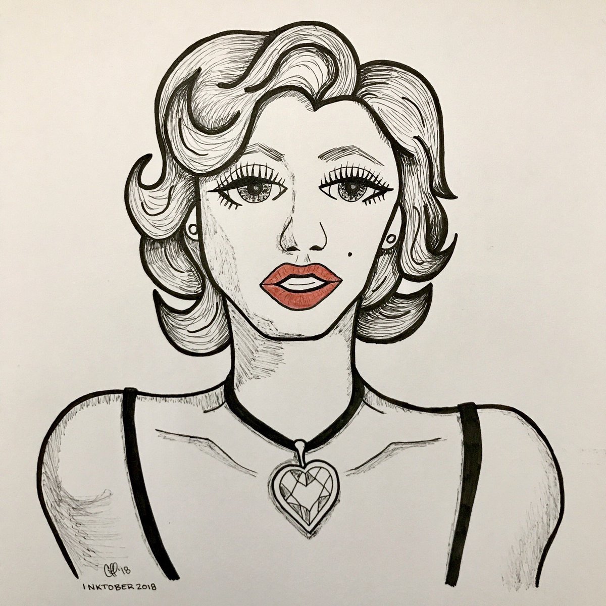 pixelsGoBOOM's tweet photo. Day 22 #expensive #inktober #inktober2018 https://t.co/w1wiwHIZ6u