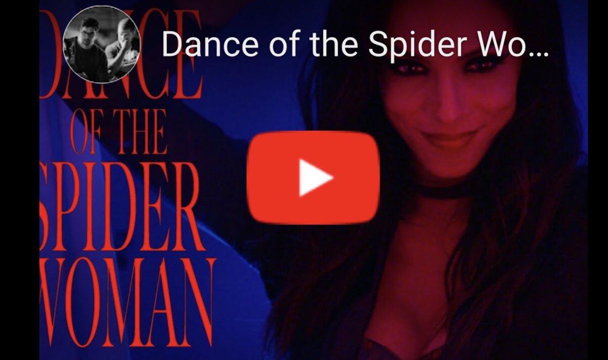 nighthorrors12's tweet photo. JUST ADDED ANOTHER AMAZING NEW #ShortHorrorFilm TO OUR #TerrorTube! #DanceOfTheSpiderWoman 
by, @joelMartinez &amp; @hillwilly13 

WE ARE FEATURING IT THIS WEEK! 
COME GET IN HER WEB NOW!

https://t.co/s9kBSdUdX5

#Horror #HorrorMovies #HorrorFilms #HorrorVideos #HorrorShorts https://t.co/XorlkSAWRh