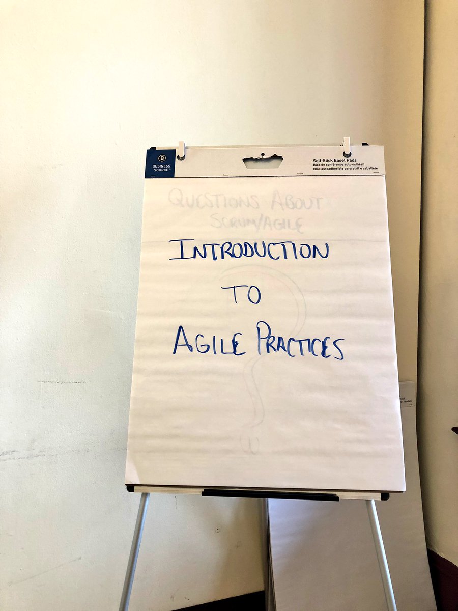 Getting a refresher on the core principals of agile this week with <a href="/AgileInfusion/">Bob Schatz</a>. #NeverSfopLearning #Teamwork #ProjectManagmeent #Tech