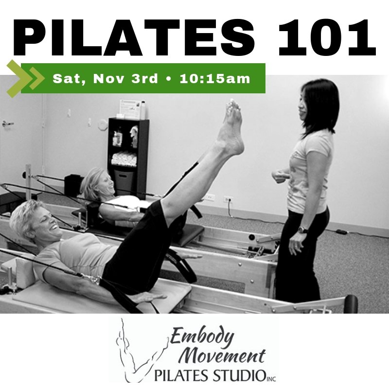 EmbodyMovement's tweet image. ALL LEVEL #Pilates 101 for anyone needing an intro or a brush up! Class size is limited so that the instructor can offer technique corrections or modifications to meet you where you are in your #fitness routine ✨ More info/registration at embodymovementpilates.com
