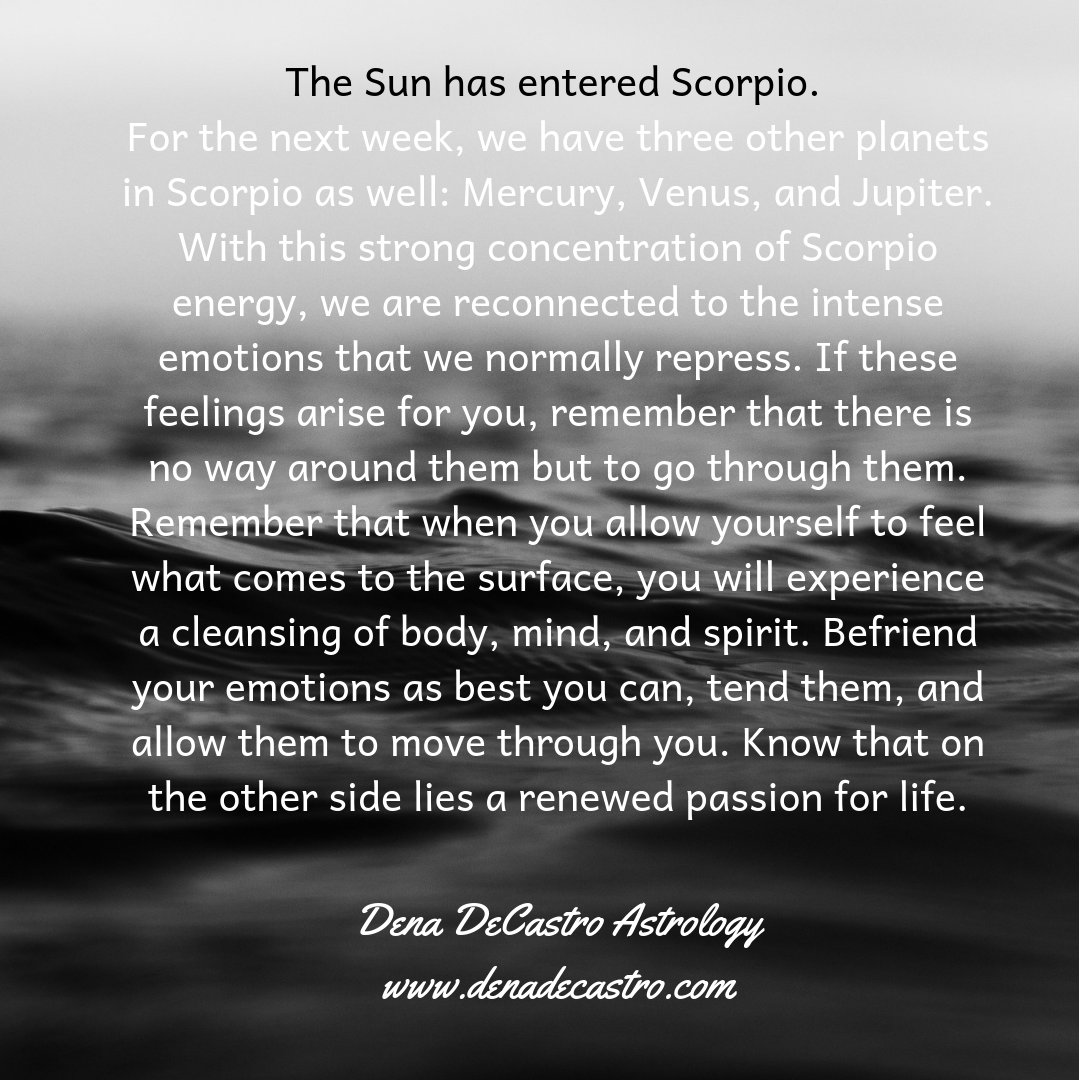 The Sun has entered Scorpio! #astrology #Scorpio #planetsinscorpio #suninscorpio