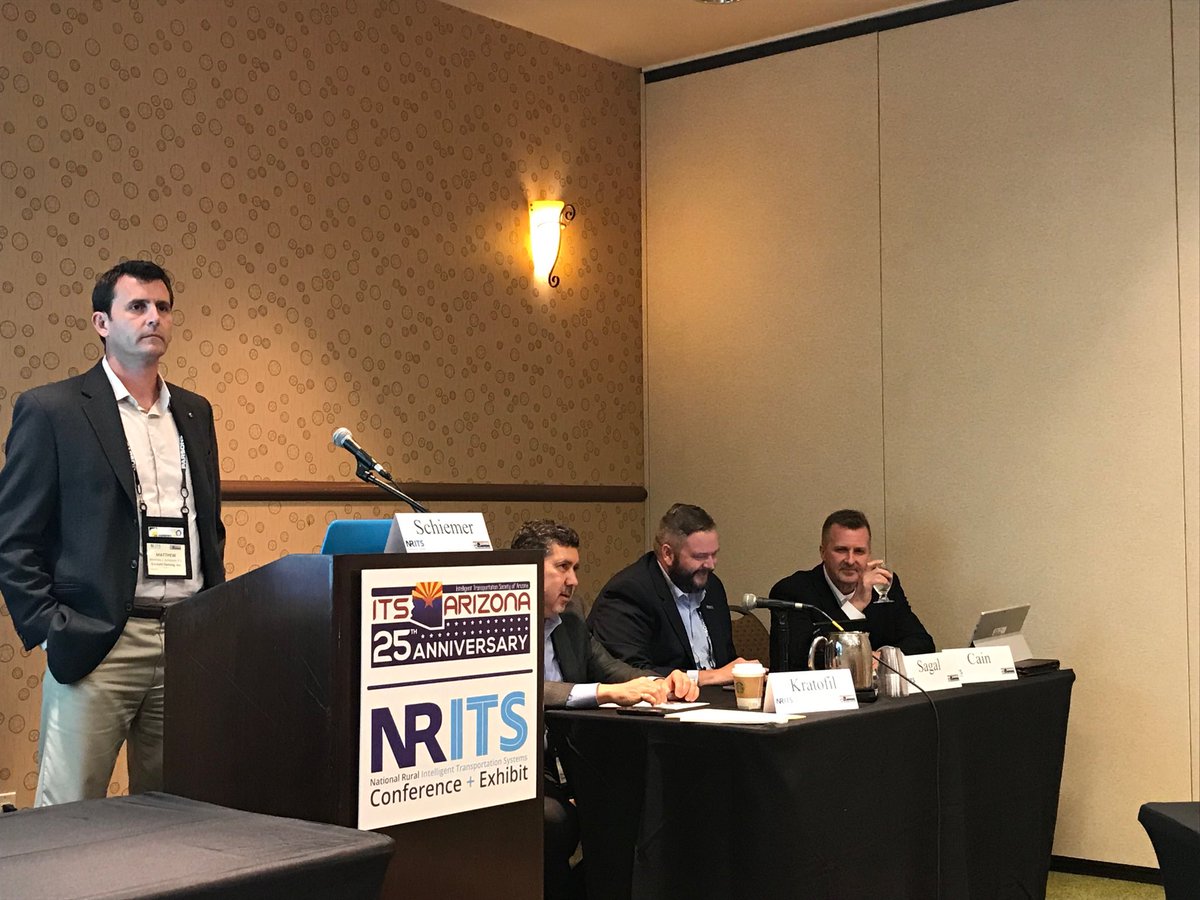 Eric Rensel (@erensel) on Twitter photo The distinguished panel is getting ready to field your questions about “Using #TSMO to Successfully Integrate and Utilize Emerging #Technology: Panel Discussion of DOT Leaders”. Even if you are not <a href="/NRITSInfo/">NRITS Annual Conference + Exhibit</a> send your question to #AskSchiemer and I will post the answer! The distinguished panel is getting ready to field your questions about “Using #TSMO to Successfully Integrate and Utilize Emerging #Technology: Panel Discussion of DOT Leaders”. Even if you are not <a href="/NRITSInfo/">NRITS Annual Conference + Exhibit</a> send your question to #AskSchiemer and I will post the answer!