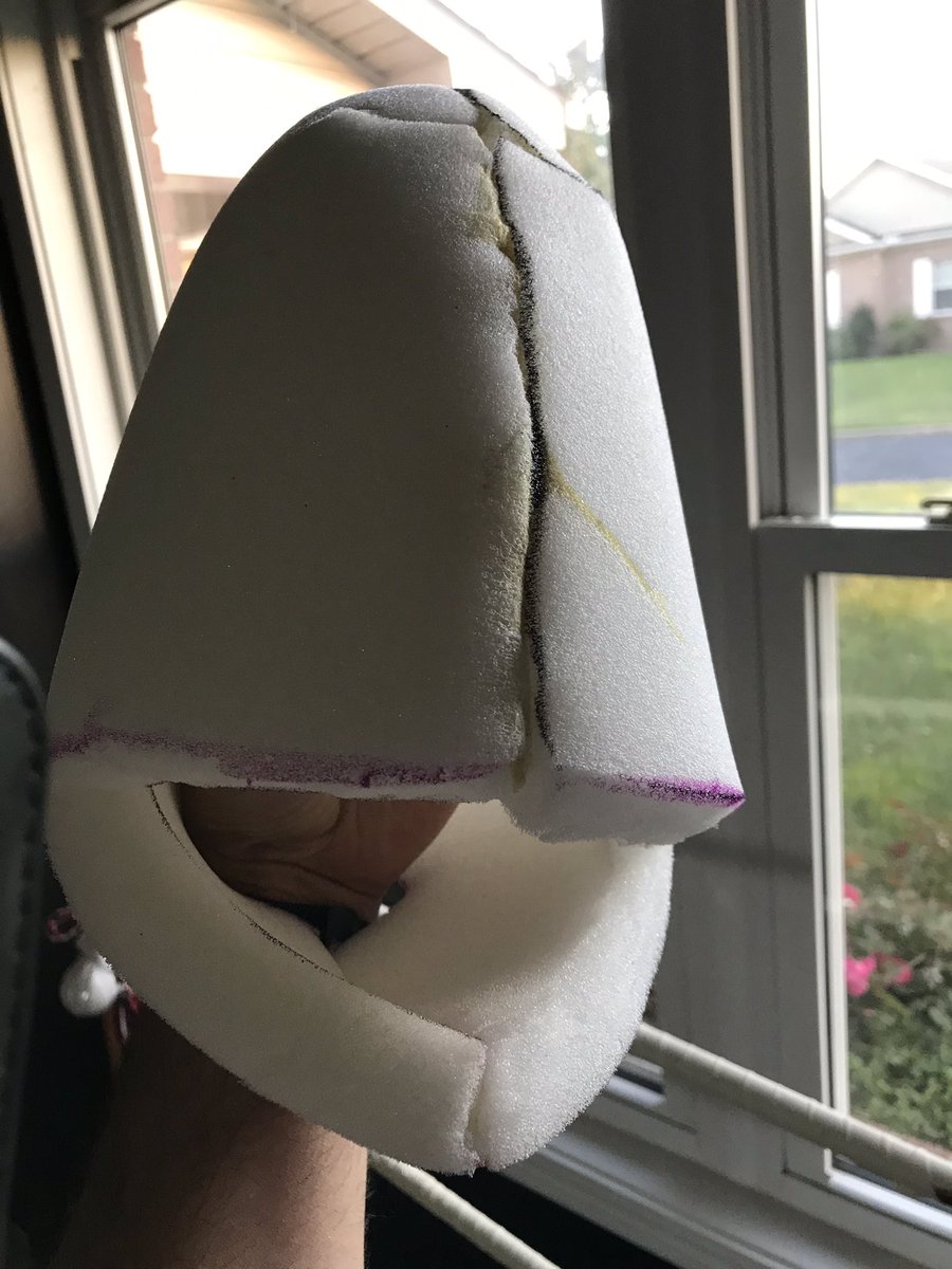 ImOverItAll_'s tweet image. Neat thing about having two Jim Henson Company puppeteers liking a tweet is that I’m so inspired by their studio that I’ve been working on a muppet style puppet of my own. Just very badly and amateurishly.