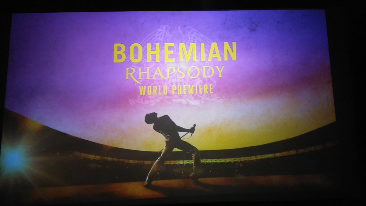 ADiazArnido's tweet photo. Absolutamente maravillosa... Sin palabras. Ningún fan de @QueenWillRock del mundo debe perdérsela...
#BohemianRhapsody #biopic https://t.co/Ecbki07KpJ