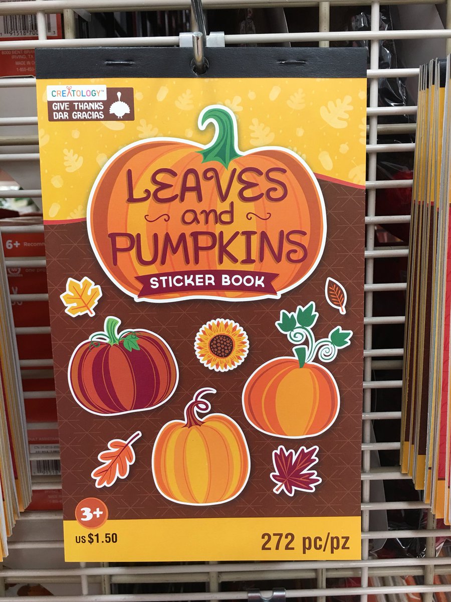 thepolishedp's tweet photo. The cutest Fall + Thanksgiving sticker packs are at @michaelsstores 🍁🧡 I am in love! I bought the Pumpkins and Happy Harvest packs. These are only $1.50!! Which one is your fave? #michaels #michaelsstickers #fallstickers #pumpkinstickers #thanksgivingstickers https://t.co/NbijGT8haC
