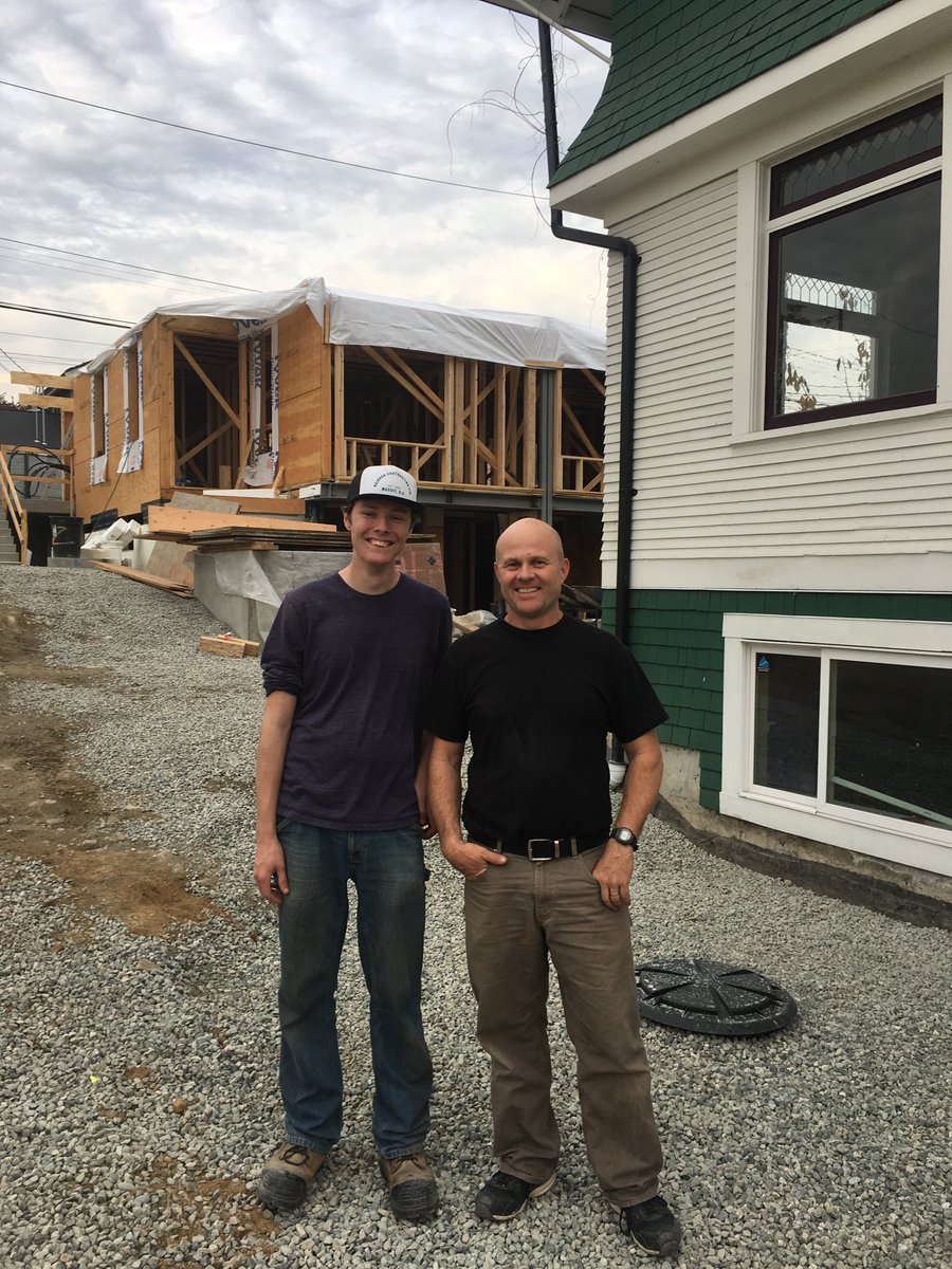 Billy completed ACE-IT Carpentry in 2017 and now graduated from ⁦<a href="/WindsorSec/">Windsor Secondary</a>⁩ Now an apprentice with ⁦<a href="/NaikoonContrct/">Naikoon Contracting</a>⁩ building awesome sustainable energy performing homes. Awesome success story from ⁦<a href="/WestVanSchools/">WestVanSchools</a>⁩