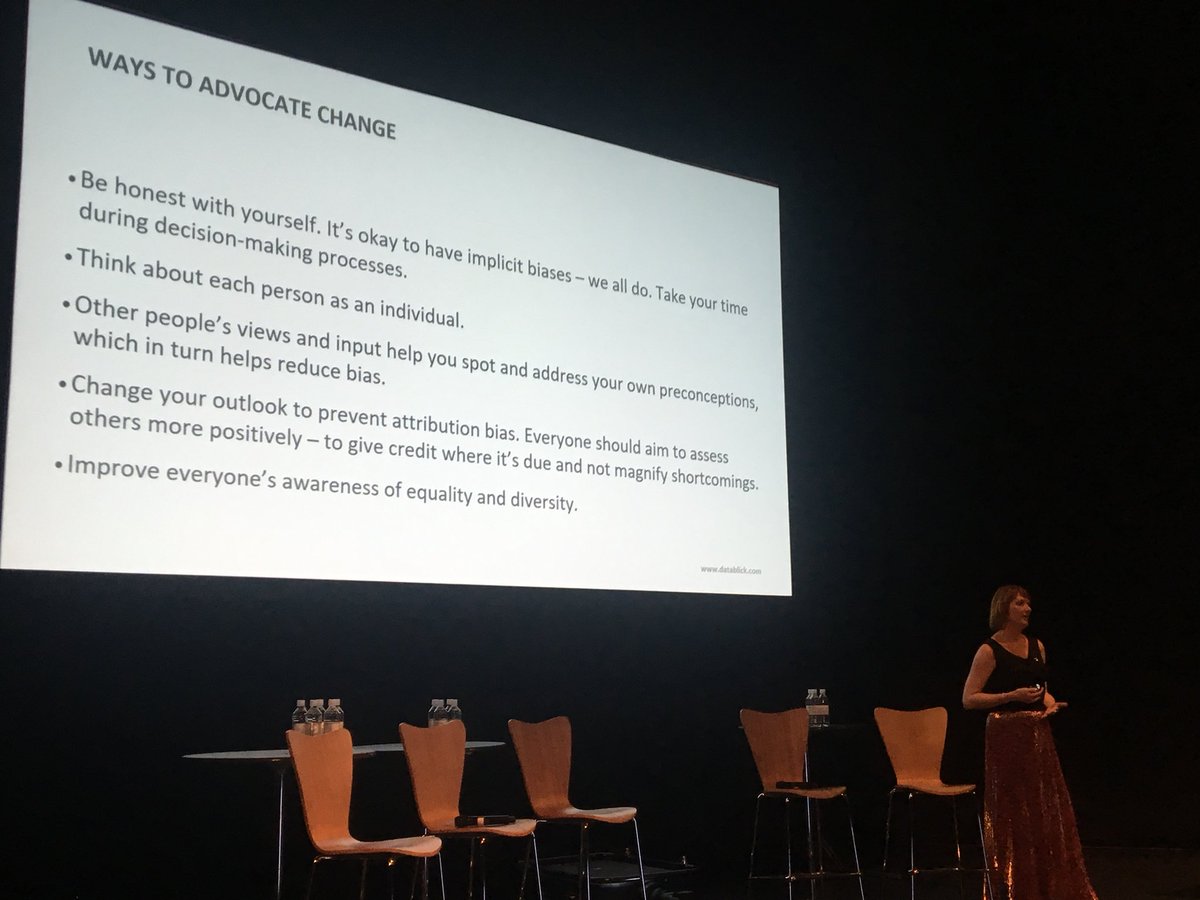 #datapluswomen How to be an advocate for change by <a href="/AnyaAHearn/">Anya A'Hearn</a>.