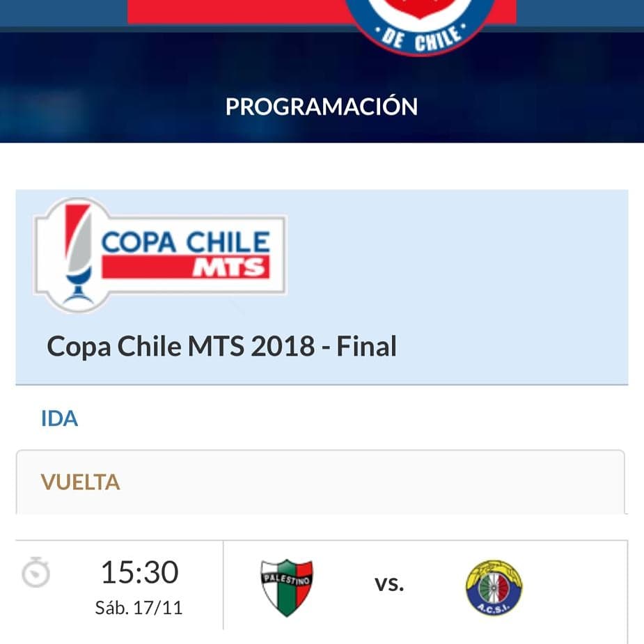 audaxitaliano's tweet photo. Final Vuelta #CopaChileMTS2018 @CDPalestinoSADP vs @audaxitaliano, Estadio Municipal de La Cisterna https://t.co/QUNFc0ebYZ