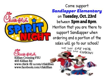 Sandlapper Stars (@sestarsr2) on Twitter photo It is not too late to come out! Join us at CFA on Killian Road before 8pm for Spirit Night! Don't forget to mention that you are there for <a href="/SEstarsR2/">Sandlapper Stars</a> when ordering your food! Tweet your pictures and @ us! #blazingstars <a href="/SEstarsR2/">Sandlapper Stars</a> It is not too late to come out! Join us at CFA on Killian Road before 8pm for Spirit Night! Don't forget to mention that you are there for <a href="/SEstarsR2/">Sandlapper Stars</a> when ordering your food! Tweet your pictures and @ us! #blazingstars <a href="/SEstarsR2/">Sandlapper Stars</a>