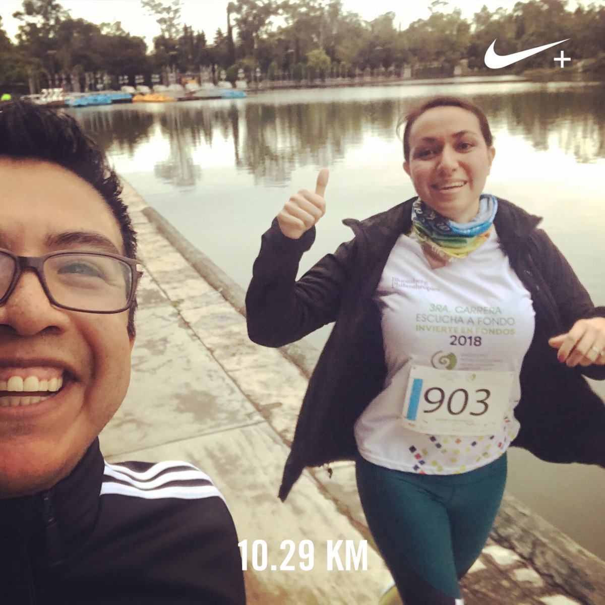 PabloEscalonaA's tweet photo. #3erCarreraEscuchaAFondo #IPPLIAP #BosqueDeChapultepec #Lago #10Km #Run #CDMX https://t.co/WliEAByyQK