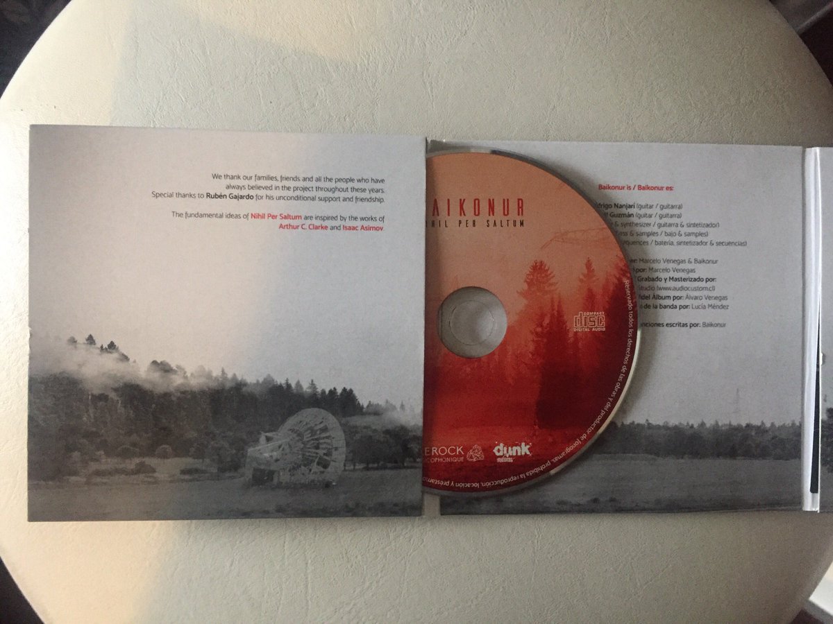 turk154's tweet photo. Inspirado en el trabajo de Clarke y Asimov, Nihil Per Saltum es uno de los buenos del 2018. #baikonur #nihilpersaltum #lerockpsicophonique @Baikonurmusic @lerockcl #dunkrecords @dunkrecords_be https://t.co/gYhdd1b8k9