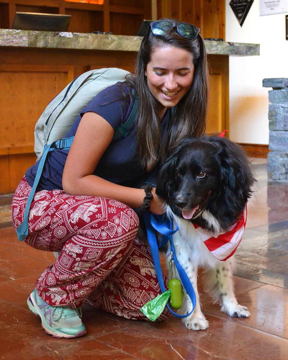 Here at Stowe Mountain Lodge, members of the family like Millie &amp; Eddie are always welcome!