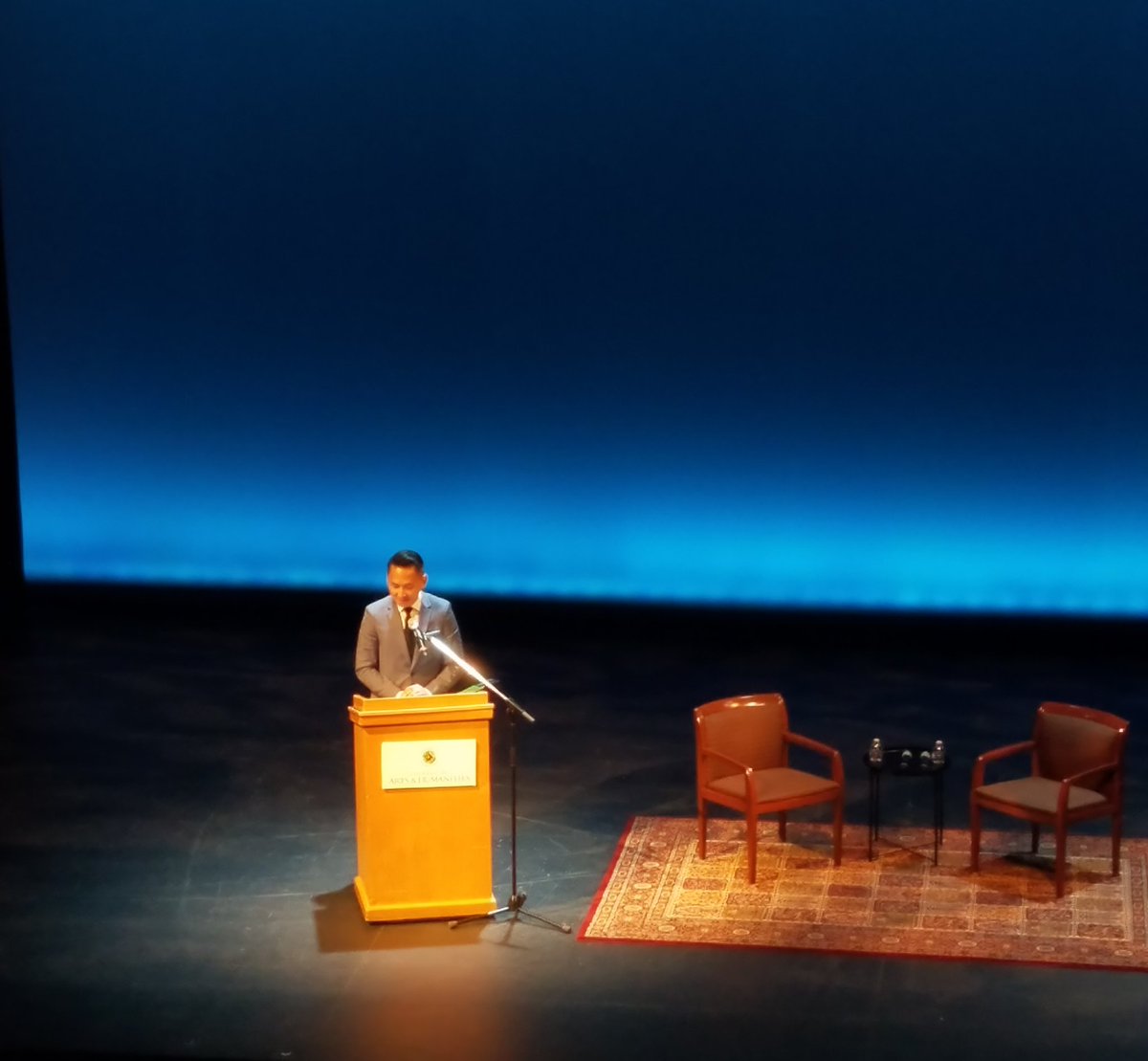tonfior's tweet photo. After-lab life: @viet_t_nguyen shares stories, thoughts and memories on #refugees and their endless struggle. https://t.co/F2CJw9GX0e