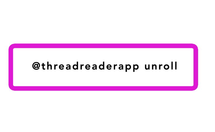 Are you ready now? Great, let's unroll this thread then! You know the drill now, mention our name with the keyword "unroll" to any of the tweets here!