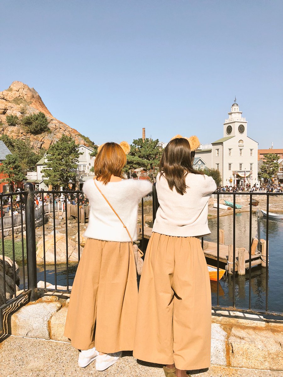 長瀬清夏 Pe Twitter ディズニー楽しかったなぁ 花王 きれいの魔法 ディズニーコーデ ディズニーバウンド ダッフィーコーデ