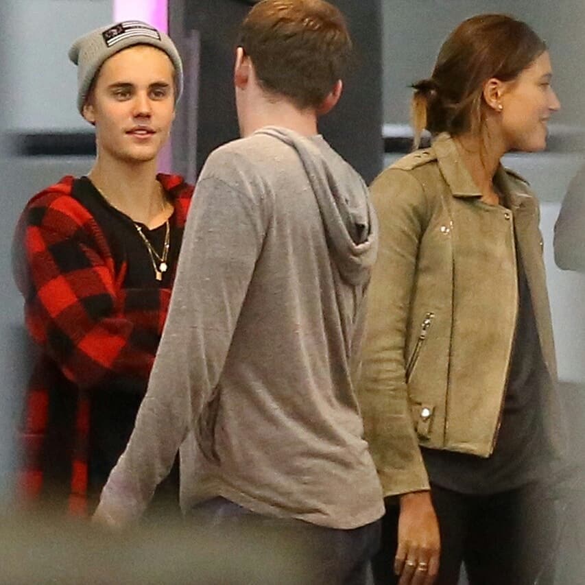 May 28, 2015. Hailey and Justin out in Los Angeles.