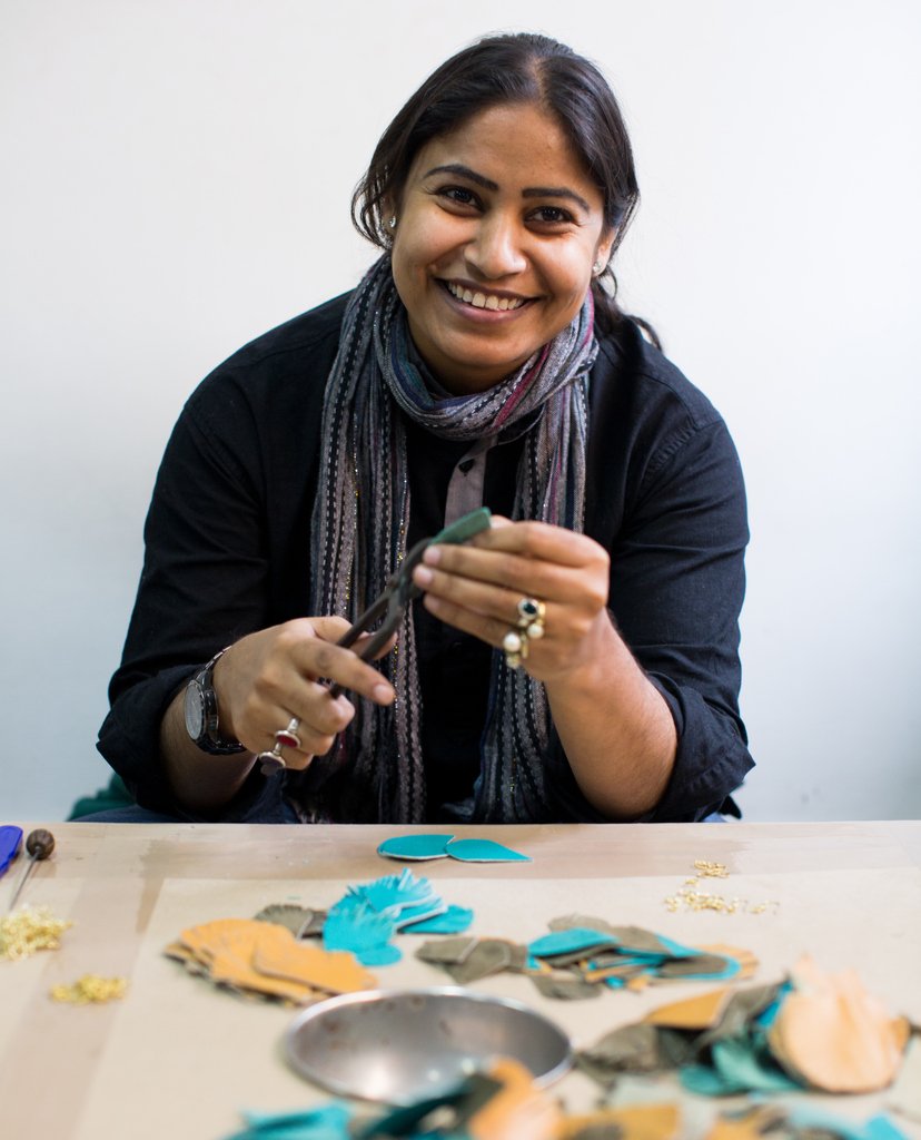 NoondayStyle's tweet image. During #FairTradeMonth, we're celebrating Artisans like Sofiya, who is rewriting her story and her country's story through the power of dignified, consistent wages. Read her story: bit.ly/2D1VNb1