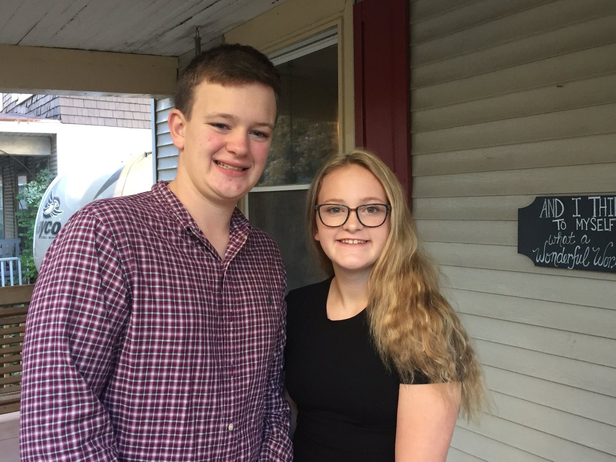 Shutterbugkara's tweet photo. John and Annalise off to Love Peoria #psd150 #remarkable150 #lovepeoria #ithinkido #StandardofExcellence #futurestandardofexcellence https://t.co/tVyvRfmjYQ