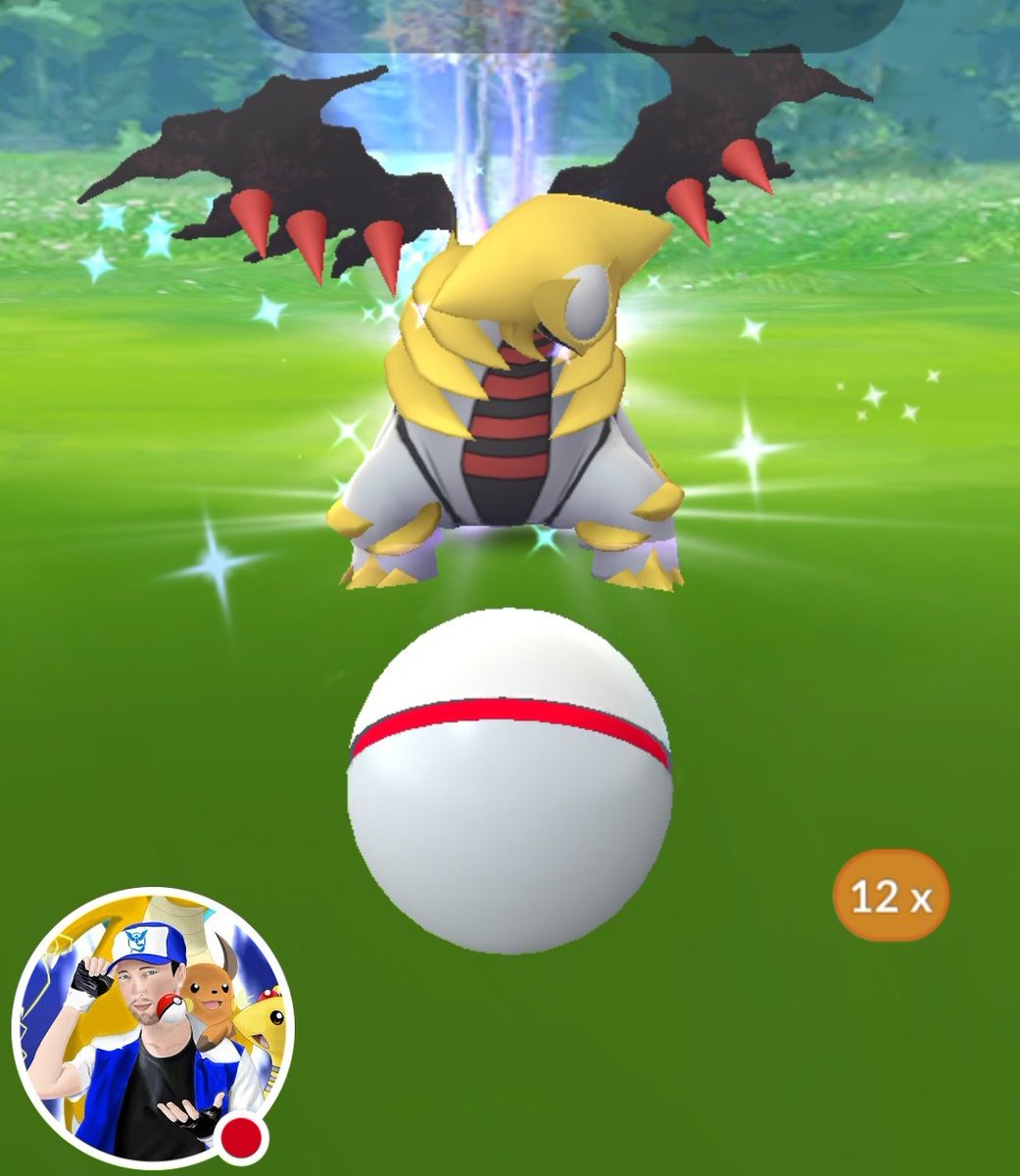 Shiny Giratina Crashes The Game #CapCut #pokemon #pokemontiktok #pokem